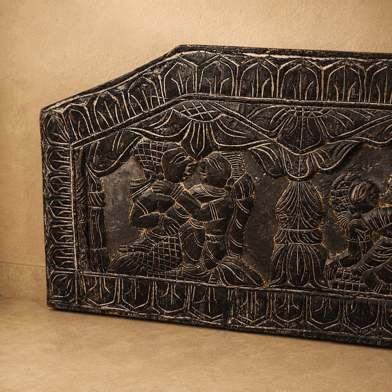 madera · tantra panel tallado a mano madera · tantra panel tallado a mano