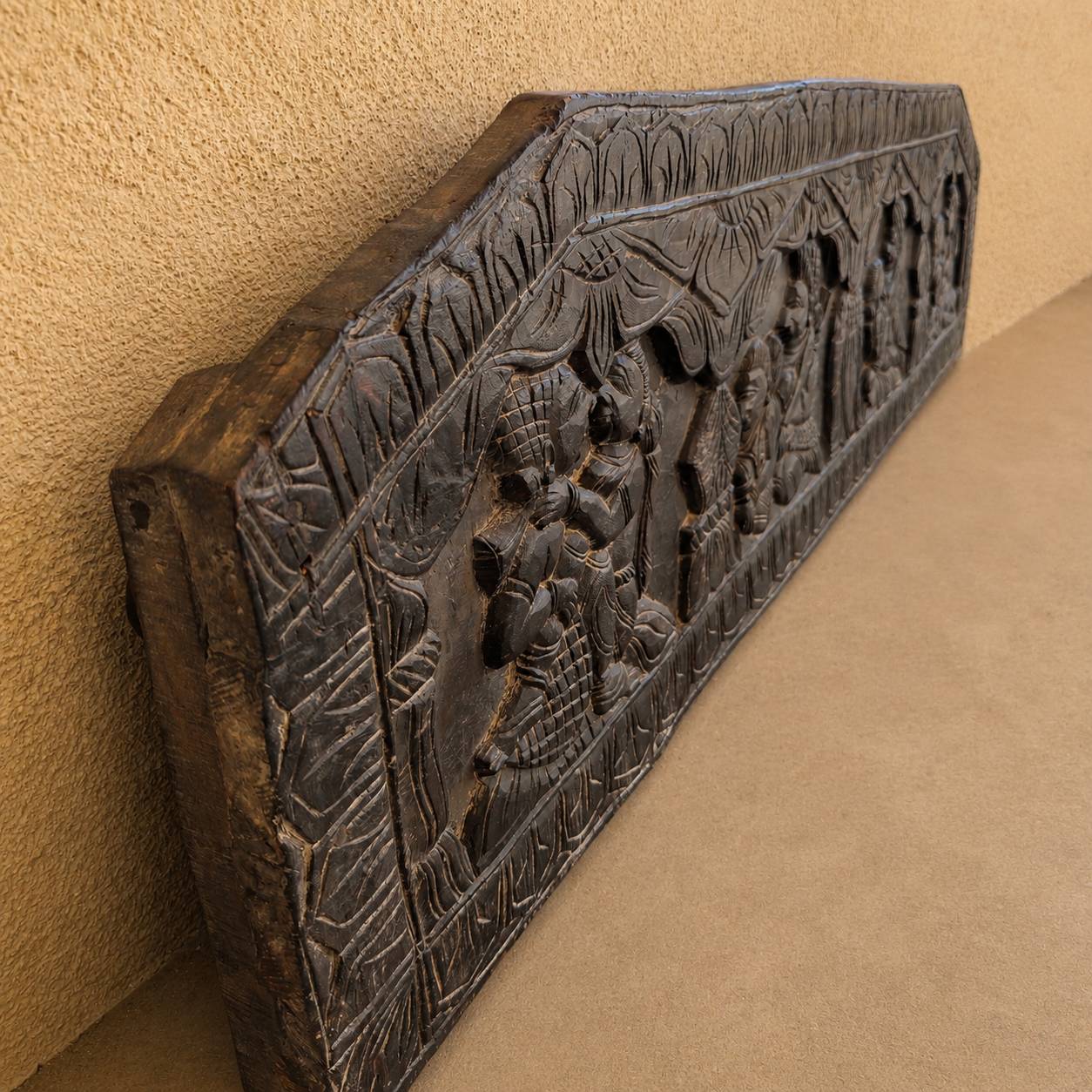 madera · tantra panel tallado a mano madera · tantra panel tallado a mano