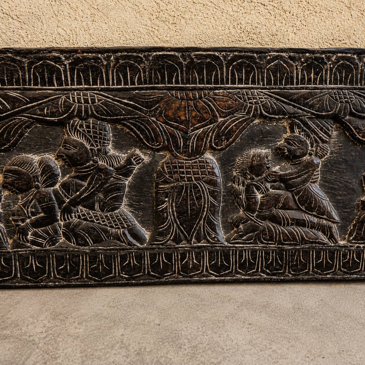 madera · tantra panel tallado a mano madera · tantra panel tallado a mano